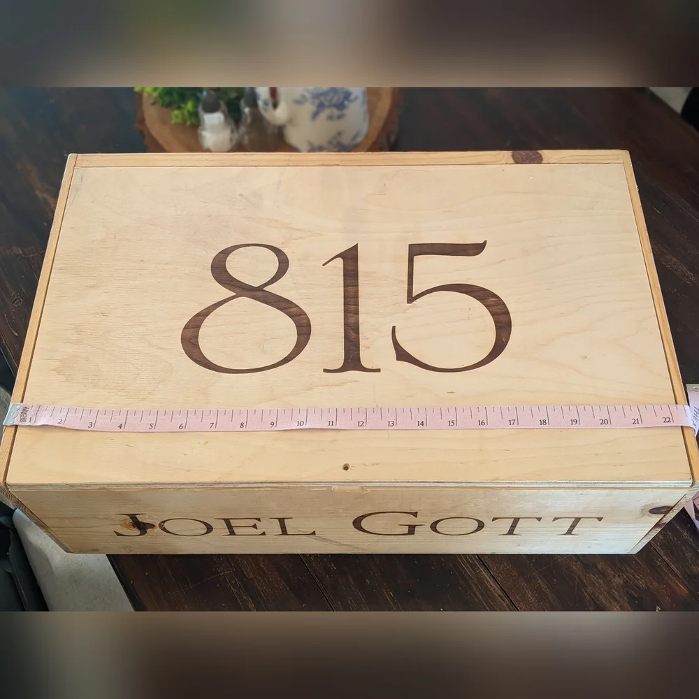 🍷 Joel Gott 815 Cabernet Sauvignon Wine Box
